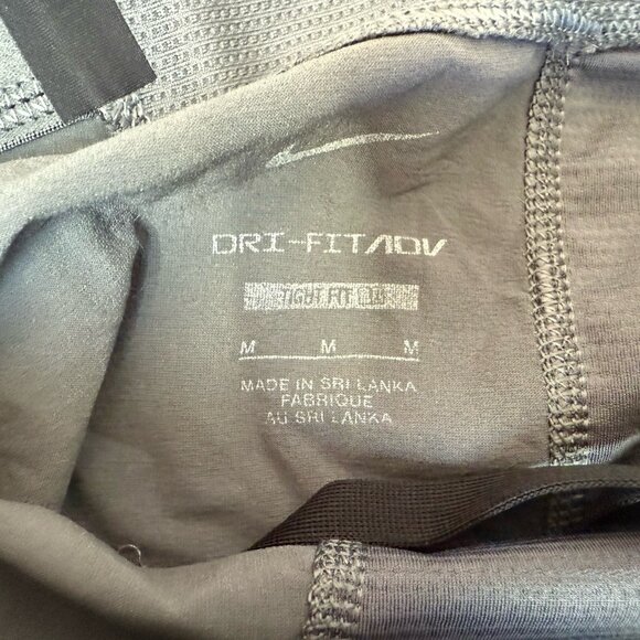 Nike Pro Dri Fit Adv Recovery Compression Tights Training Pants Mens Medium Gray - Picture 7 of 8